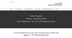 Desktop Screenshot of barnerlegal.com