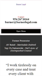 Mobile Screenshot of barnerlegal.com